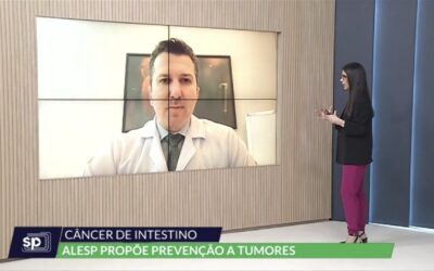 Entrevista sobre o câncer de intestino para a TV ALESP